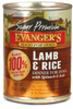 Evangers Super Premium Lamb and Rice Canned Dog Food