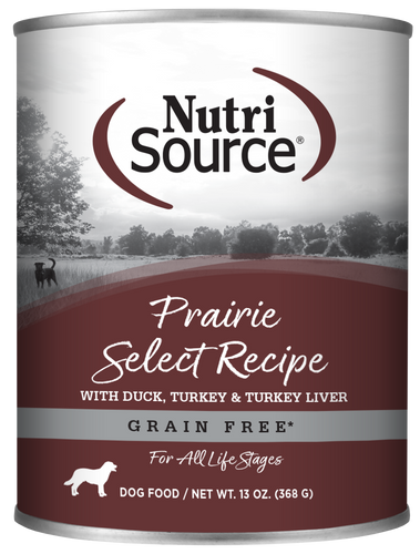 NutriSource® Grain Free Prairie Select Wet Dog Food