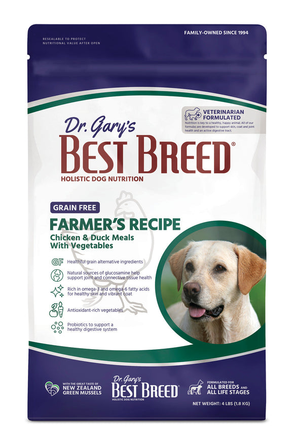 Dr. Gary's Best Breed Grain Free Farmer's Recipe