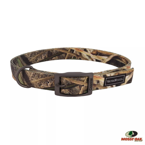 Coastal Water & Woods Double-Ply Patterned Hound Dog Collar