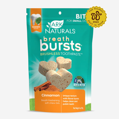 Ark Naturals Breath Bursts Cinnamon Bits Dog Treats