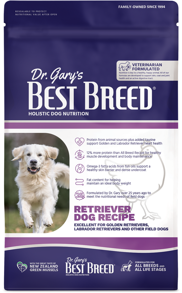 Dr Gary's Best Breed Retriever Dog Recipe (4 LB)