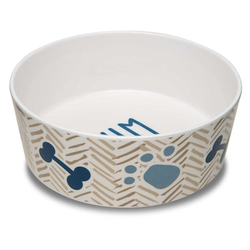 Loving Pets Dolce Yum Chevron Bowl (Small)