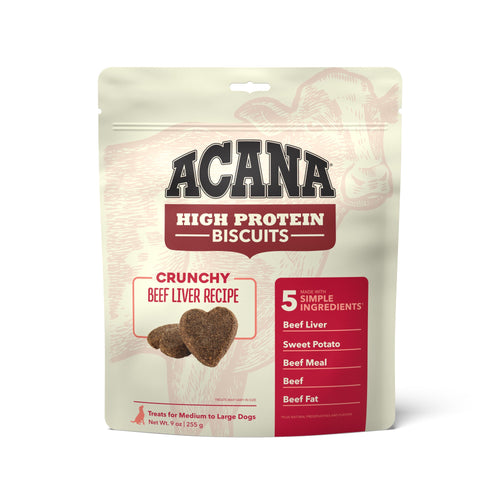 ACANA High-Protein Biscuits Crunchy Beef Liver Recipe