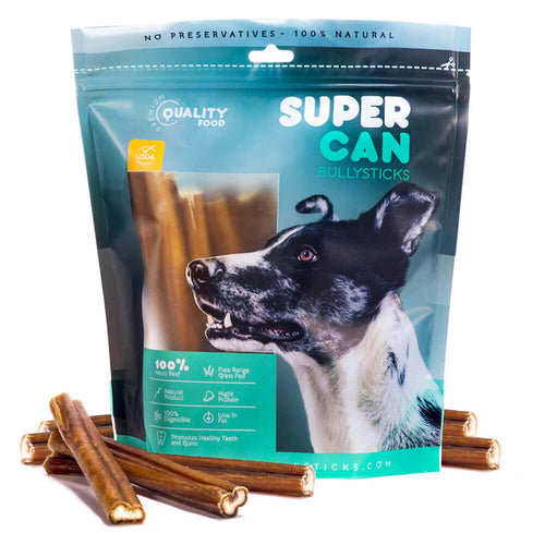 Supercan 6 Standard Bully Sticks (6)