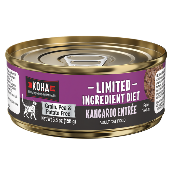 Koha Kangaroo Cat Food: Limited Ingredient Diet Kangaroo for Cats