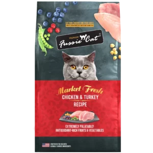 Fussie Cat Market Fresh Chicken & Turkey Recipe Dry Cat Food