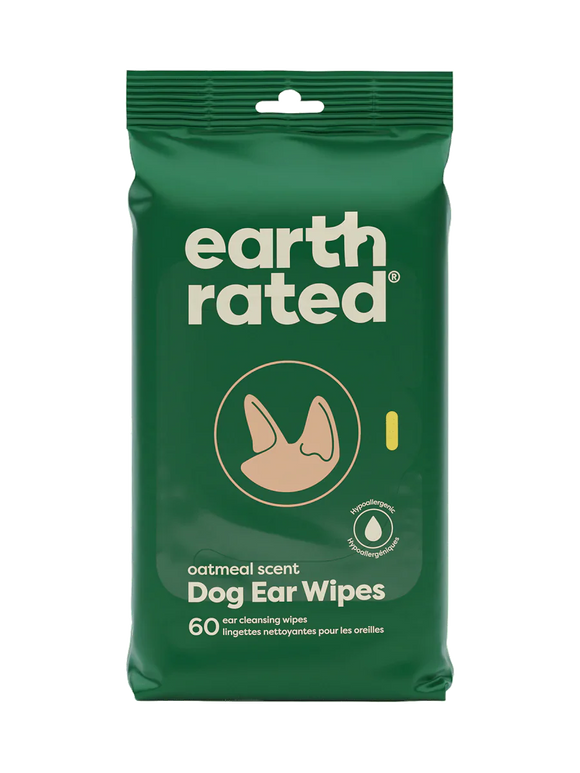 Earth Rated Dog Ear Wipes