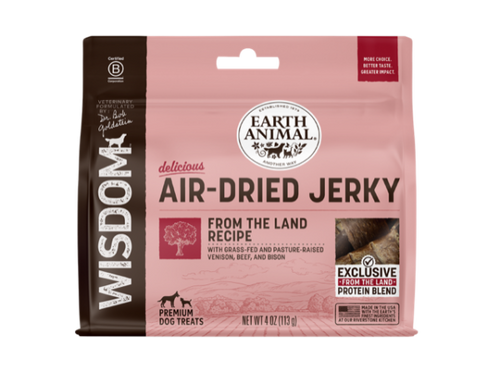 Earth Animal Wisdom™ Air-Dried From the Land Recipe Jerky