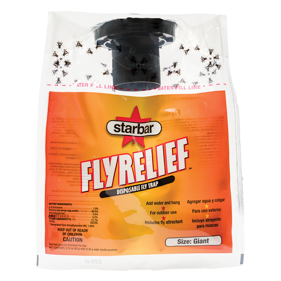 Starbar FlyRelief™ Disposable Fly Traps (Regular)