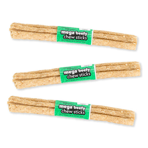 Frankly Mega Beefy Chew Sticks Original (10