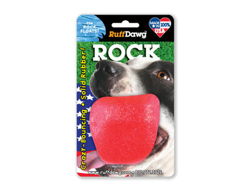 Ruff Dawg Rock Rubber Retrieving Toy