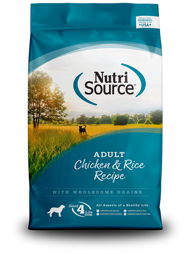 NutriSource® Adult Chicken & Rice Recipe (26 lb)