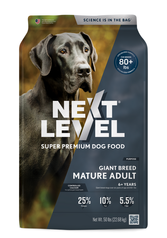 Next Level Super Premium Dog Food Giant Breed Mature Adult