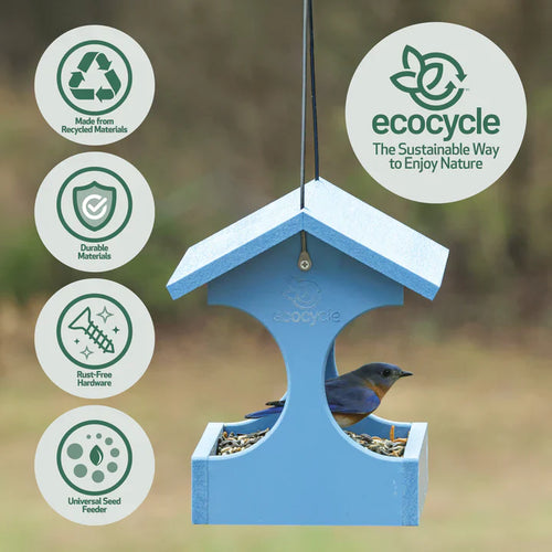 Nature's Way Bird Products EcoCycle™ Dine-n-Dash Recycled Plastic Bird Feeder