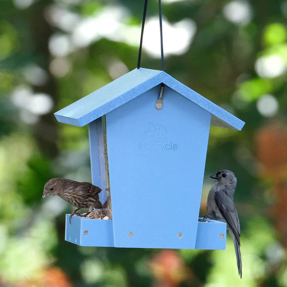 Nature's Way EcoCycle™ Bird Banquet Recycled Plastic Hopper Bird Feeder