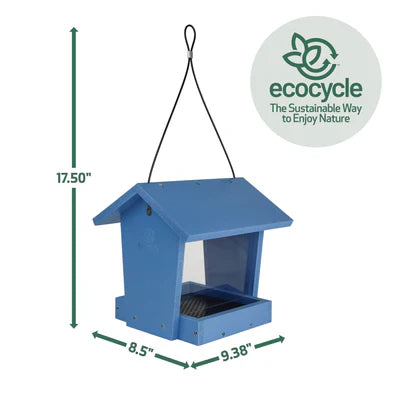 Nature's Way EcoCycle™ Bird Banquet Recycled Plastic Hopper Bird Feeder