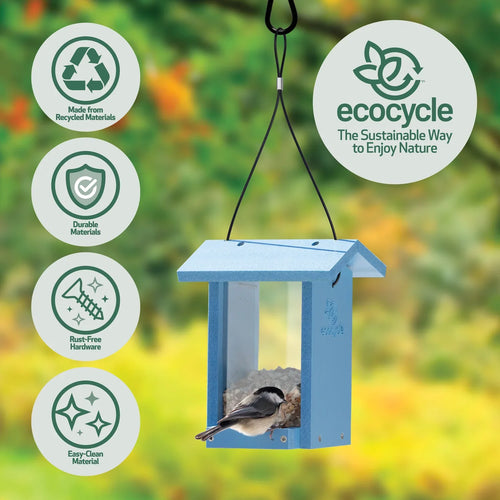 Nature's Way EcoCycle™ Tasty Tidbit Recycled Plastic Bird Feeder