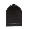 Gibraltar Black Stanley Galvanized Steel Post Mount Mailbox