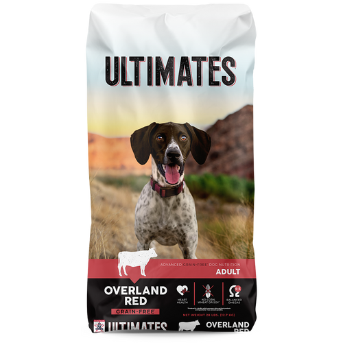 Ultimates Overland Red Beef Meal & Potato Formula Grain Free Adult Dog Food (28 lb)