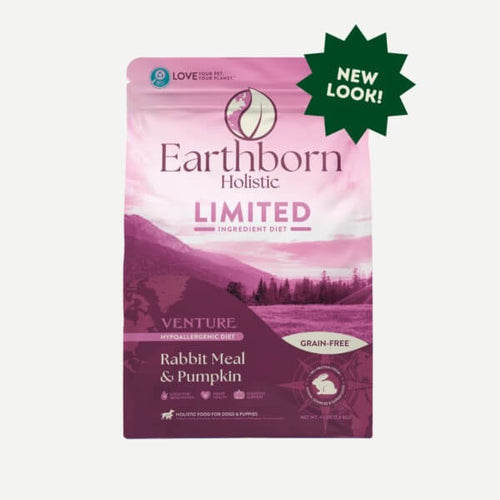 Earthborn Holistic Venture Rabbit Meal & Pumpkin Dry Dog Food