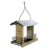 Nature's Way Bird Products Galvanized Weathered Hopper Feeder