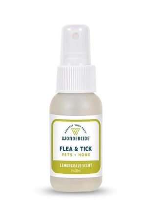 Wondercide Lemongrass Flea & Tick Spray for Pets + Home with Natural Essential Oils