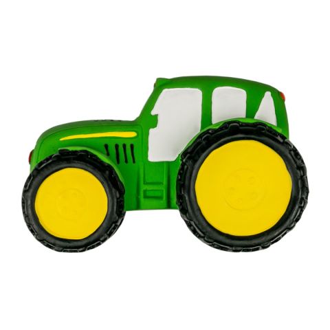 Territory Green Tractor Latex Squaker Dog Toy (6)