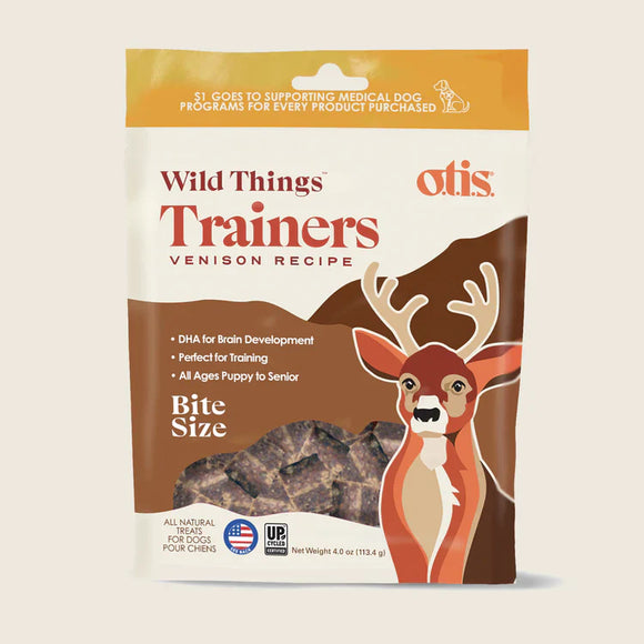 Otis Wild Things Trainers Venison Recipe Dog Treats