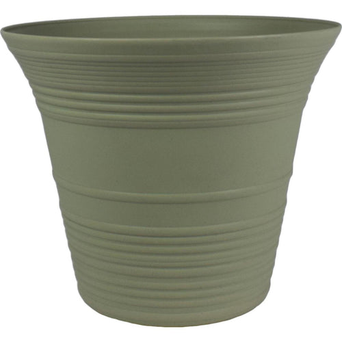 Myers Sedona 12 In. Dia. Polypropylene Seafoam Planter