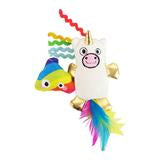 Mad Cat Mewnicorn 2 Pack Catnip & Silvervine Cat Toy