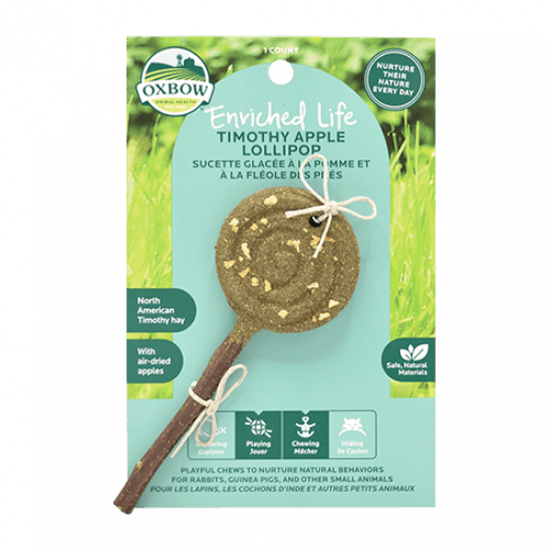 Oxbow Enriched Life Timothy Apple Lollipop