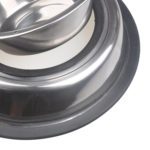 Van Ness Heavyweight Small Stainless Steel Double Dish