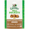 Greenies Peanut Butter Flavored Capsule Pill Pockets Dog Treats