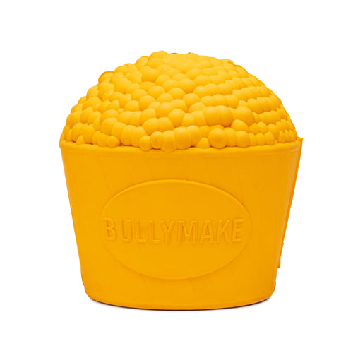 Bullymake Popcorn Bucket Dog Toy