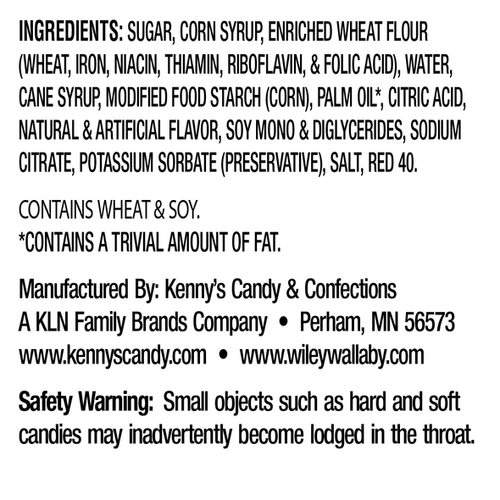 Wiley Wallaby Gourmet Hot Cinnamon Licorice