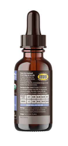 Earth Animal Apothecary Calmness Organic Herbal Liquid Calming Supplement