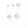 Crescent Garden Clear Heavy-Duty Plant Saucer