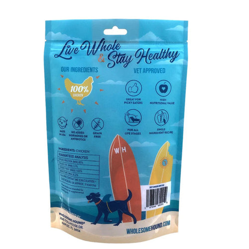 Wholesome Hound Just Chicken Chips Dog Treats