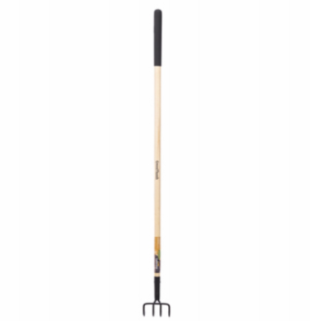 Green Thumb Wood Handle Cultivator