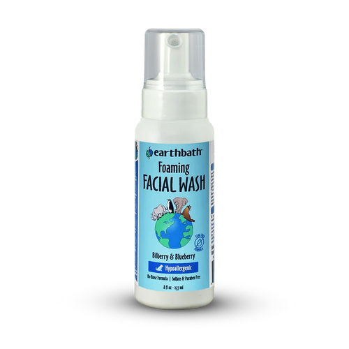 Earthbath Foaming Facial Wash for Dogs & Cats