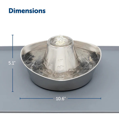 PetSafe Seaside Stainless Pet Fountain