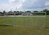 Alligator Wire Filled Round Corner Galvanized Gate