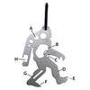 Tool-A-Long Multi Tool, Silver Sasquatch