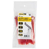 Ultra Light Duty Cable Tie, Red, 4-In., 100-Pk.