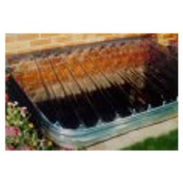 Window Well Egress Cover, Low Profile, Heavy Duty, 60 x 38 x 4-In.