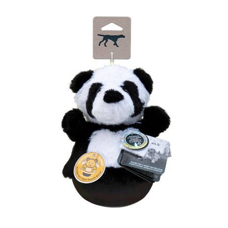 Tall Tails Roly Poly Panda Dog Toy