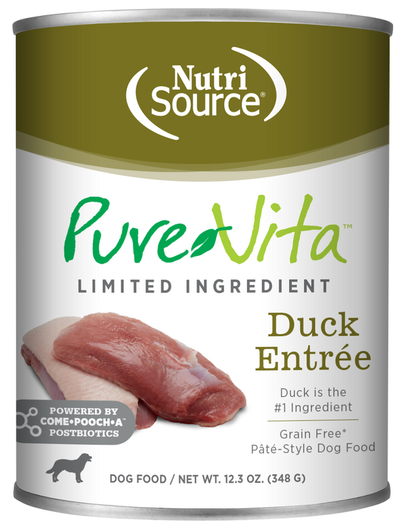 NutriSource® Duck Entrée Limited Ingredient Wet Dog Food