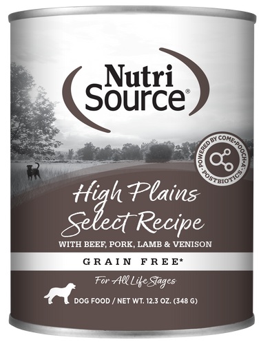 NutriSource High Plains Select Healthy Grain Free Wet Dog Food