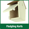 Nature's Way Deco Bird House Spring Ivy White